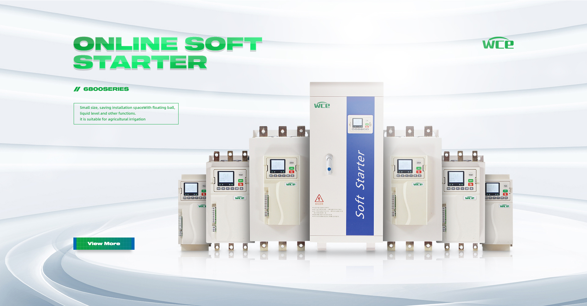 Softstarter der 6800 Serie: Innovative Design ermöglicht die effiziente motorische Kontrolle