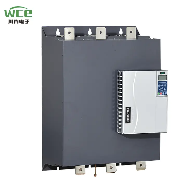 LCD -Display in Bypass Soft Starter 1000 kW eingebaut